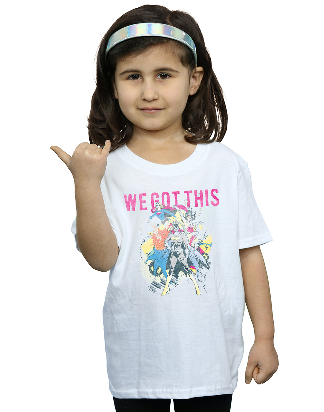 DC Comics Girls Justice League We Got This T-Shirt - Picture 4 of 11