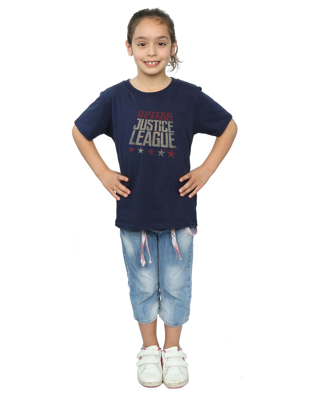 DC Comics Girls Justice League Movie United We Stand T-Shirt - Picture 13 of 13