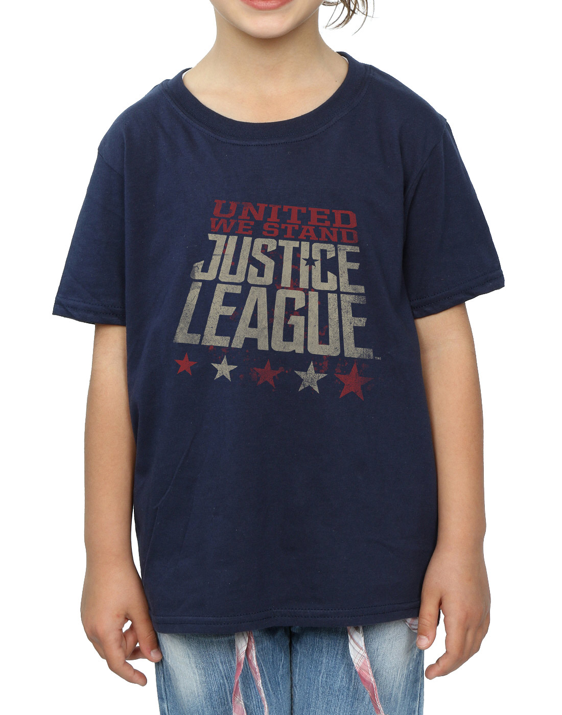 DC Comics Girls Justice League Movie United We Stand T-Shirt - Picture 12 of 13