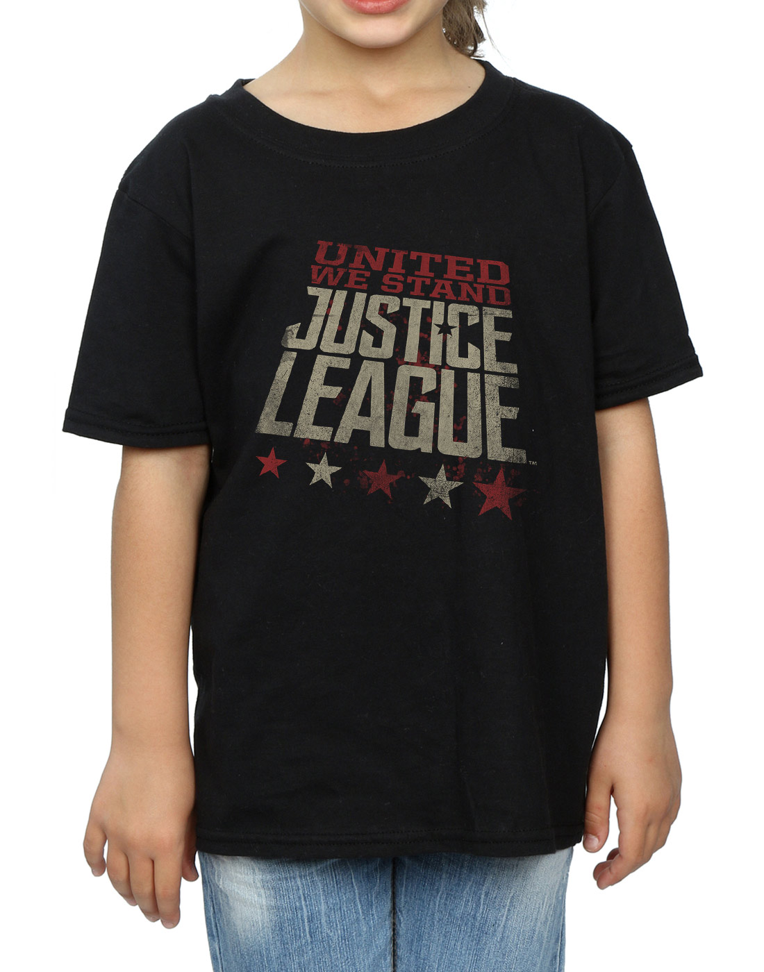 DC Comics Girls Justice League Movie United We Stand T-Shirt - Picture 8 of 13