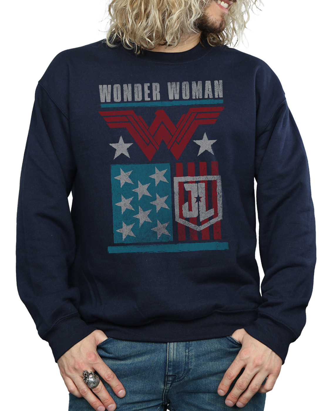 DC Comics Homme Sweat-Shirt Justice League Movie Wonder Woman Flag Sweat-Shirt Homme f3ec9d DC Comics Homme Sweat-Shirt Justice League Movie Wonder Woman Flag Sweat-Shirt Homme f3ec9d