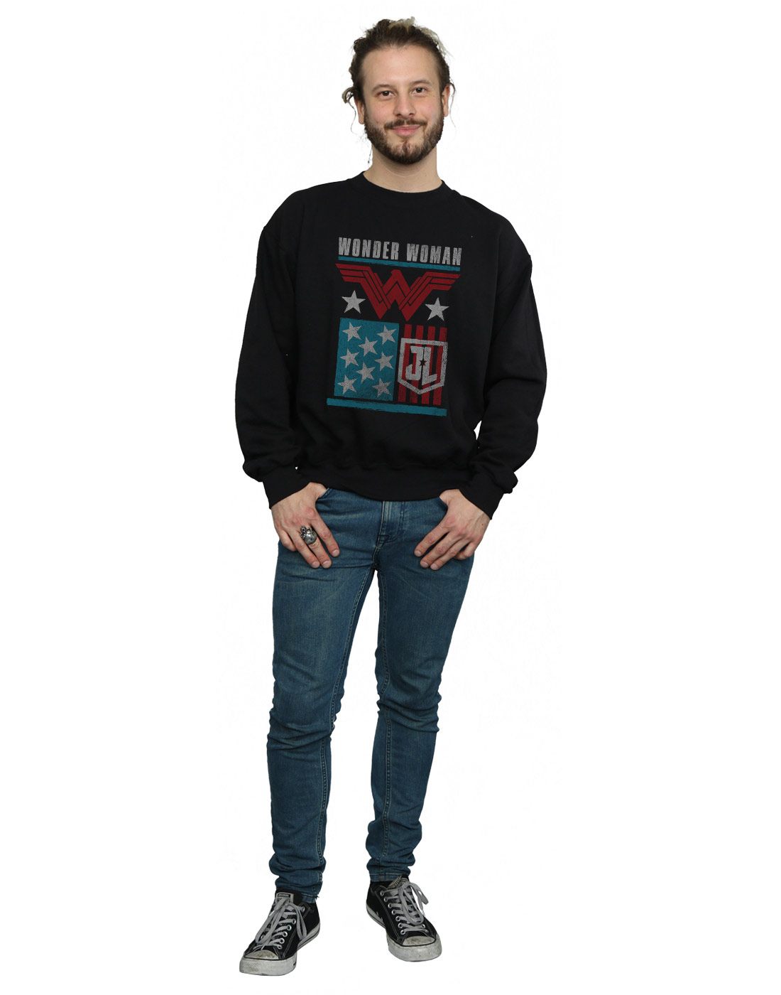 DC Comics Homme Sweat-Shirt Justice League Movie Wonder Woman Flag Sweat-Shirt Homme f3ec9d DC Comics Homme Sweat-Shirt Justice League Movie Wonder Woman Flag Sweat-Shirt Homme f3ec9d