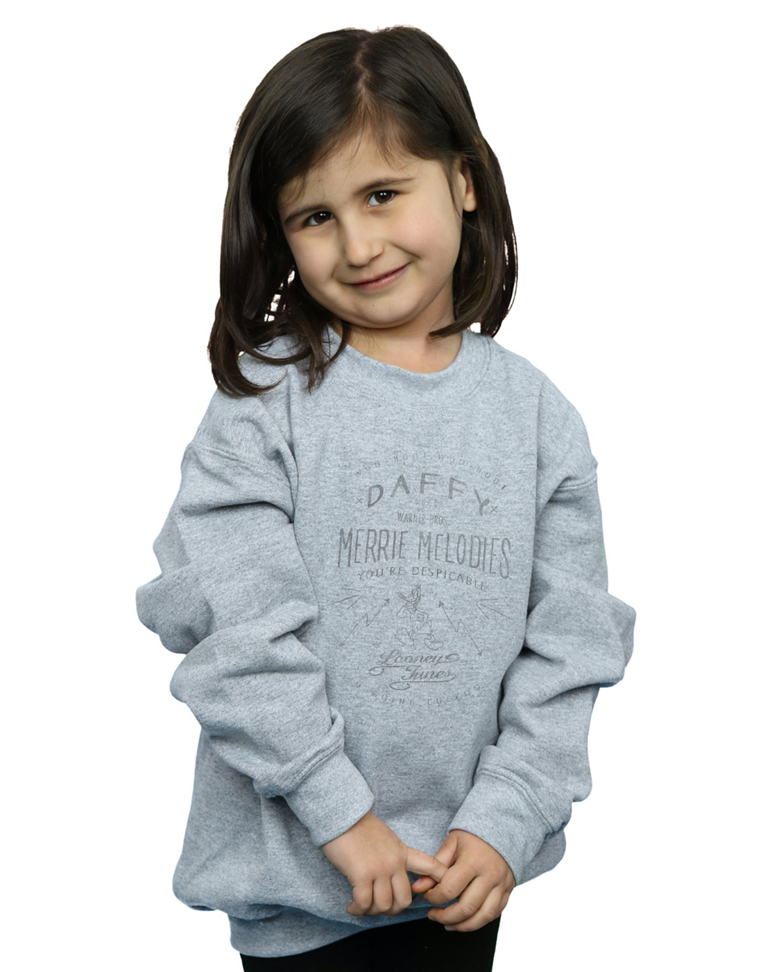 Officially Licensed Daffy Duck You/'re Despicable Sweatshirt S-XXL Sizes