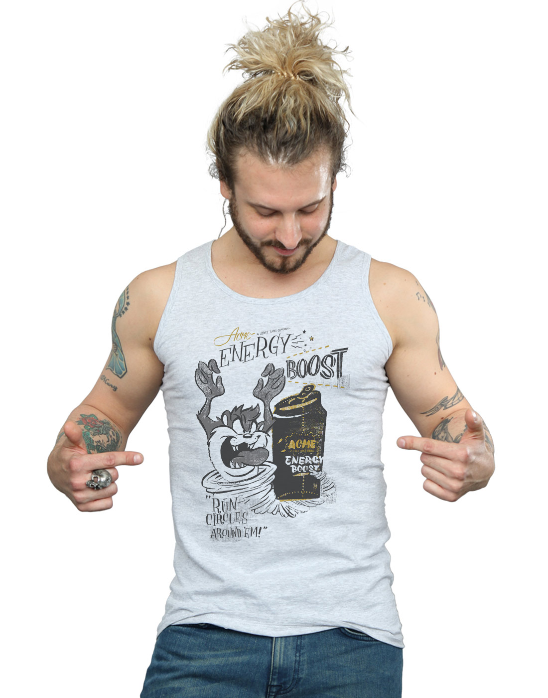 Looney Tunes Herren Taz Energy Boost Weste - Bild 14 von 21