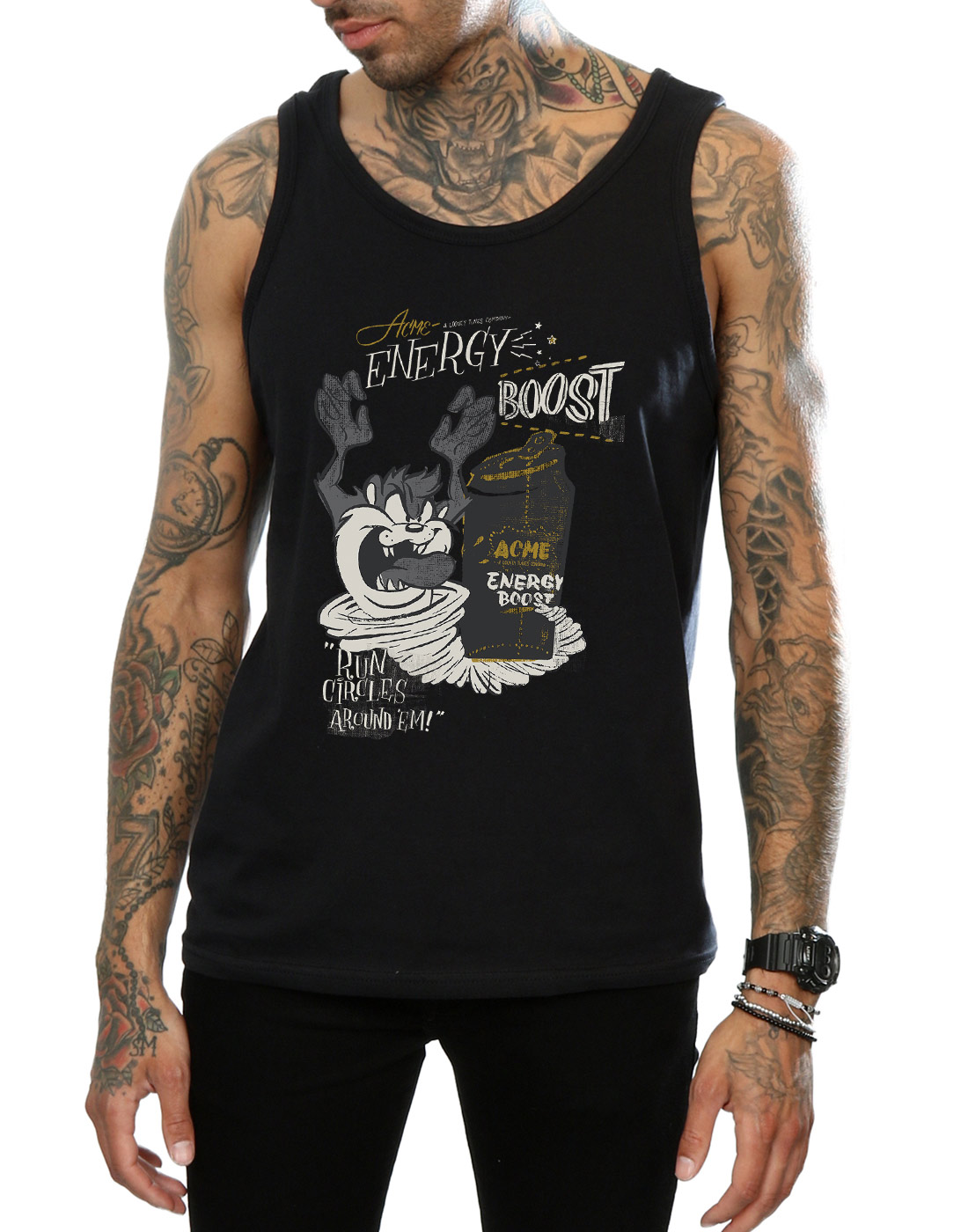 Looney Tunes Herren Taz Energy Boost Weste - Bild 8 von 21
