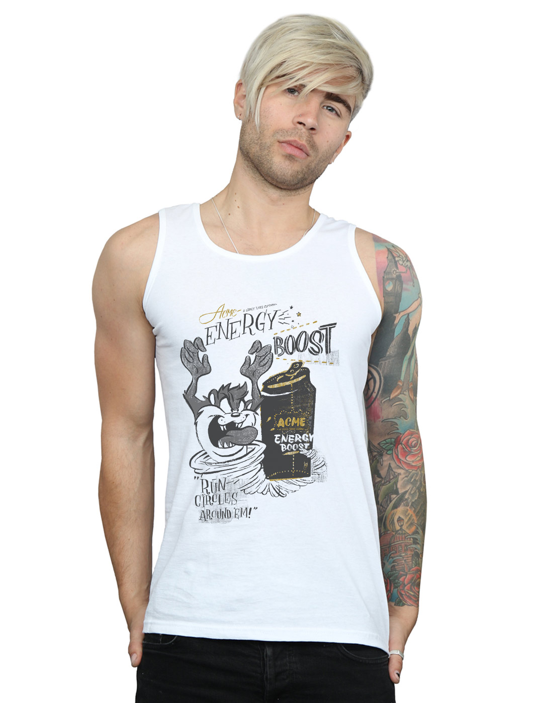 Looney Tunes Herren Taz Energy Boost Weste - Bild 18 von 21