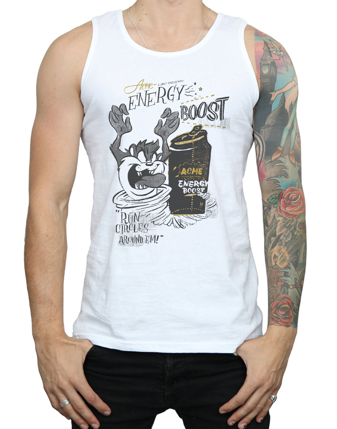 Looney Tunes Herren Taz Energy Boost Weste - Bild 20 von 21
