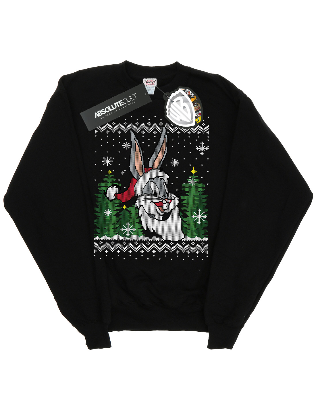 Absolute Cult Looney Tunes Girls Bugs Bunny Surfing Hoodie