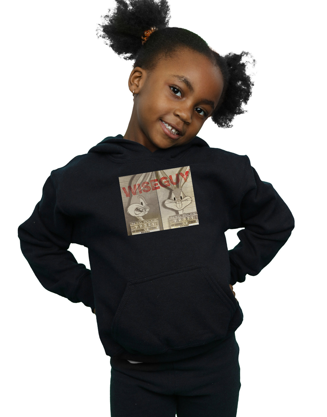 Absolute Cult Looney Tunes Girls Bugs Bunny Colour Code Sweatshirt