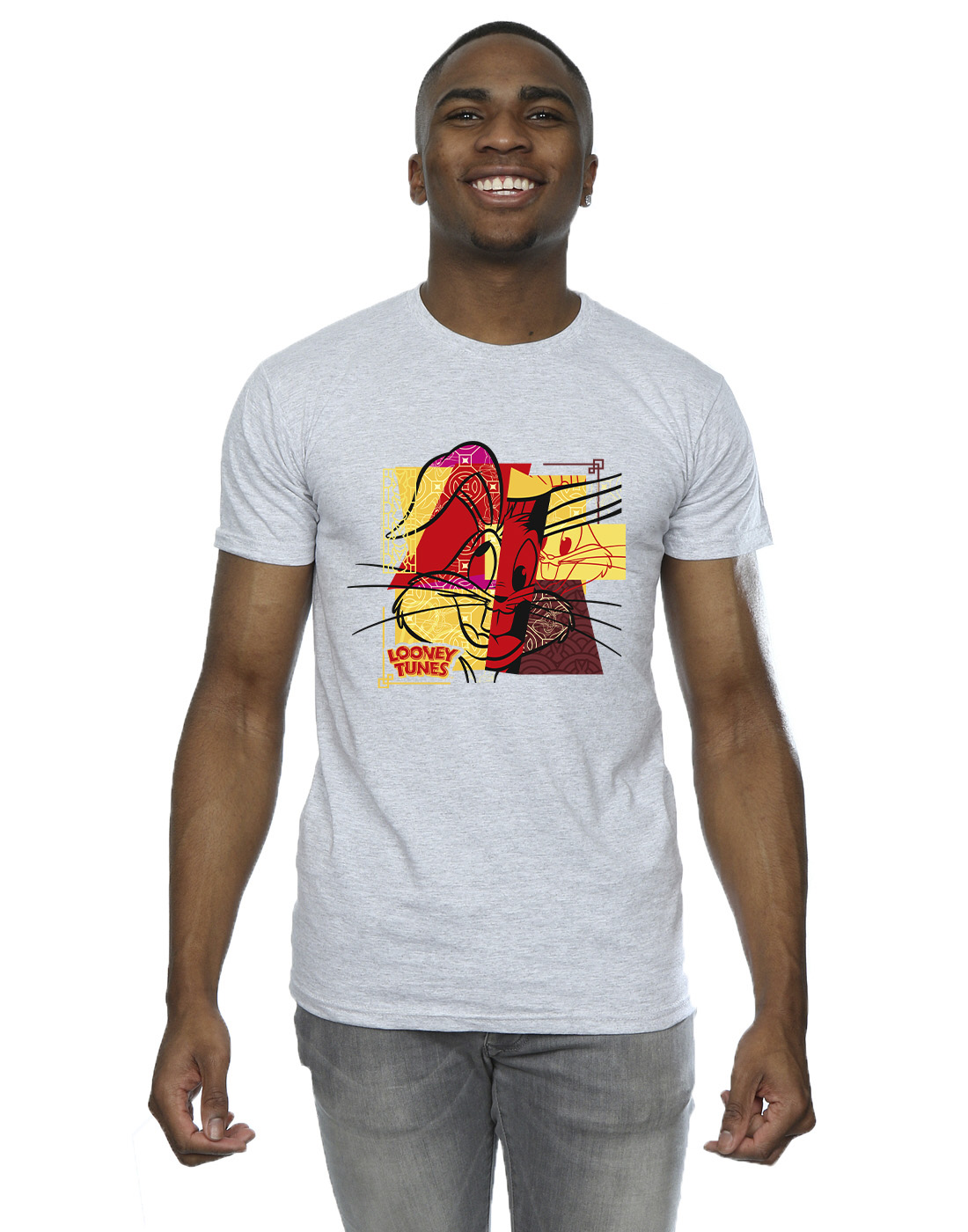 Looney Tunes Men's Bugs Bunny Rabbit New Year T-Shirt - Picture 8 of 11