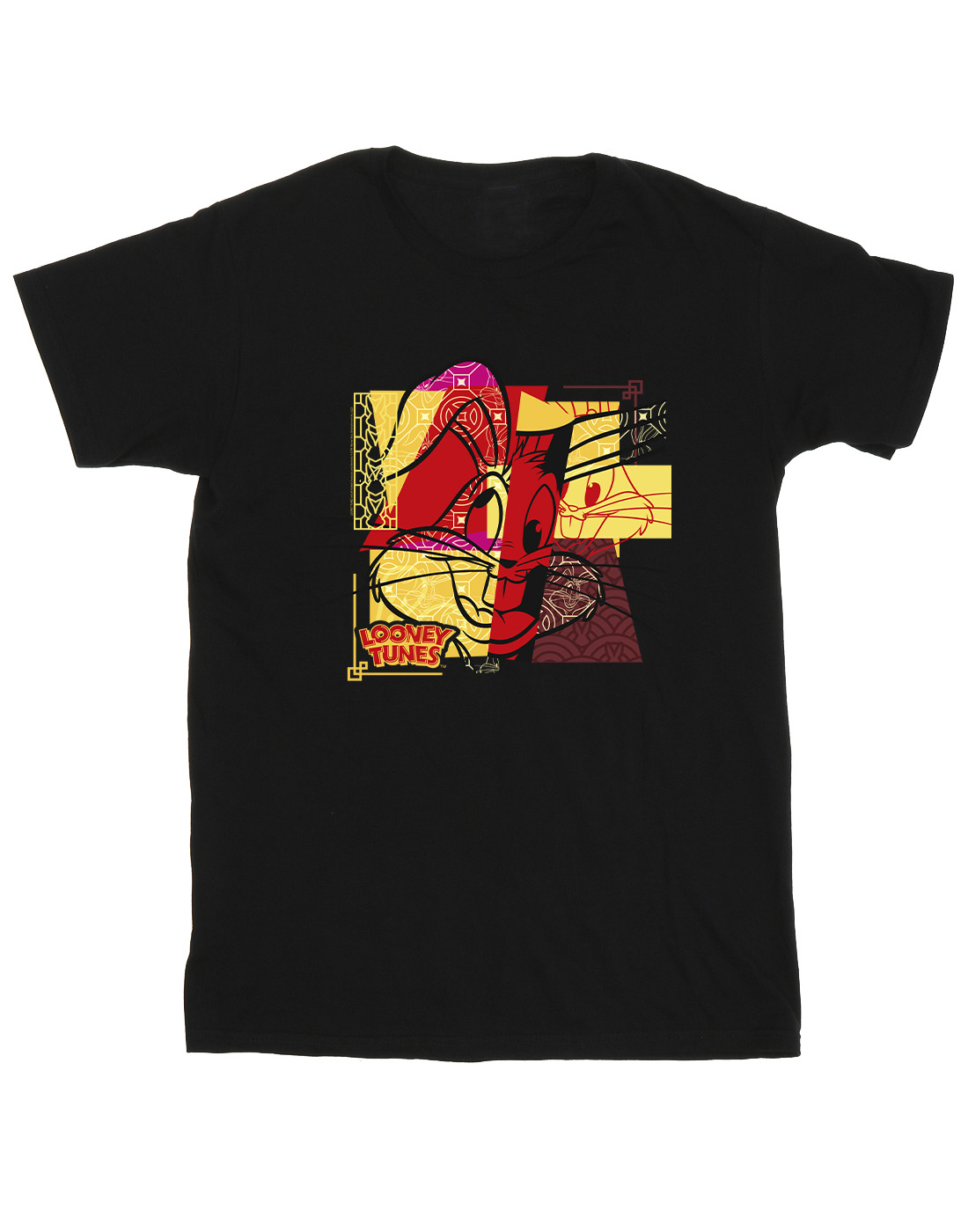 Looney Tunes Men's Bugs Bunny Rabbit New Year T-Shirt - Picture 5 of 11