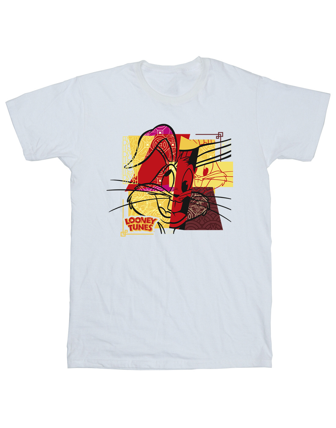 Looney Tunes Men's Bugs Bunny Rabbit New Year T-Shirt - Picture 11 of 11