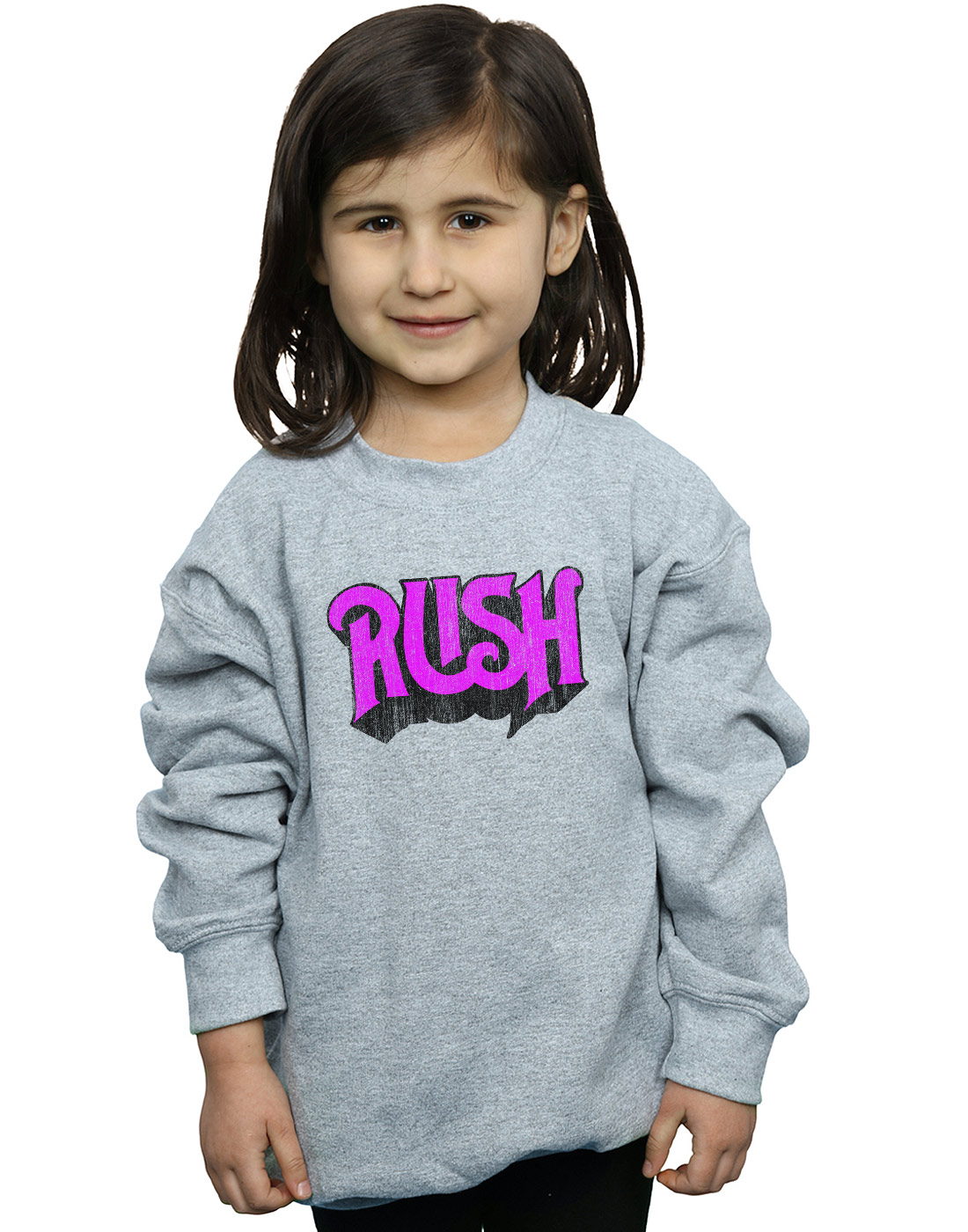 Rush Girls Distressed Logo Sweatshirt - Picture 6 of 9