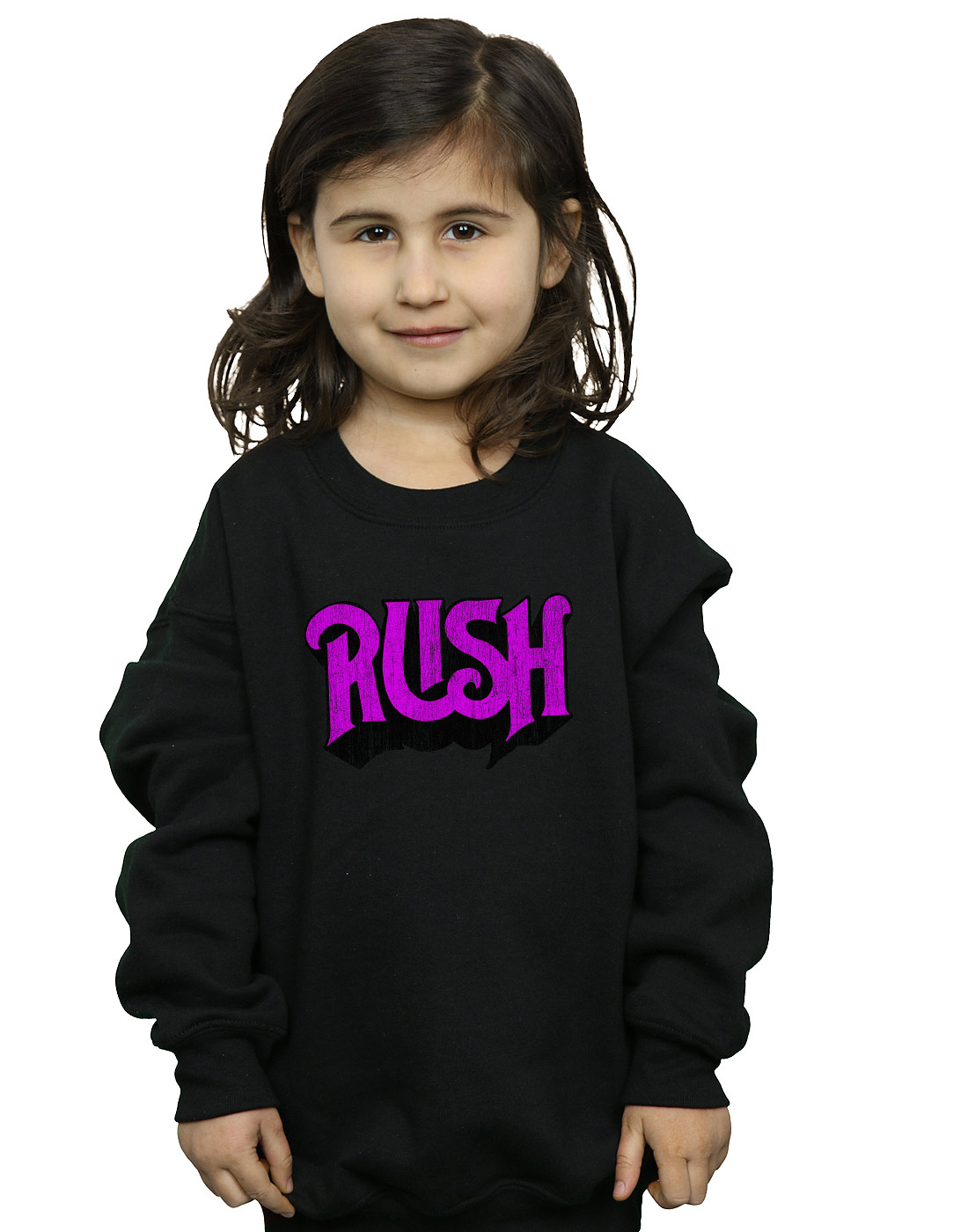 Rush Girls Distressed Logo Sweatshirt - Picture 4 of 9