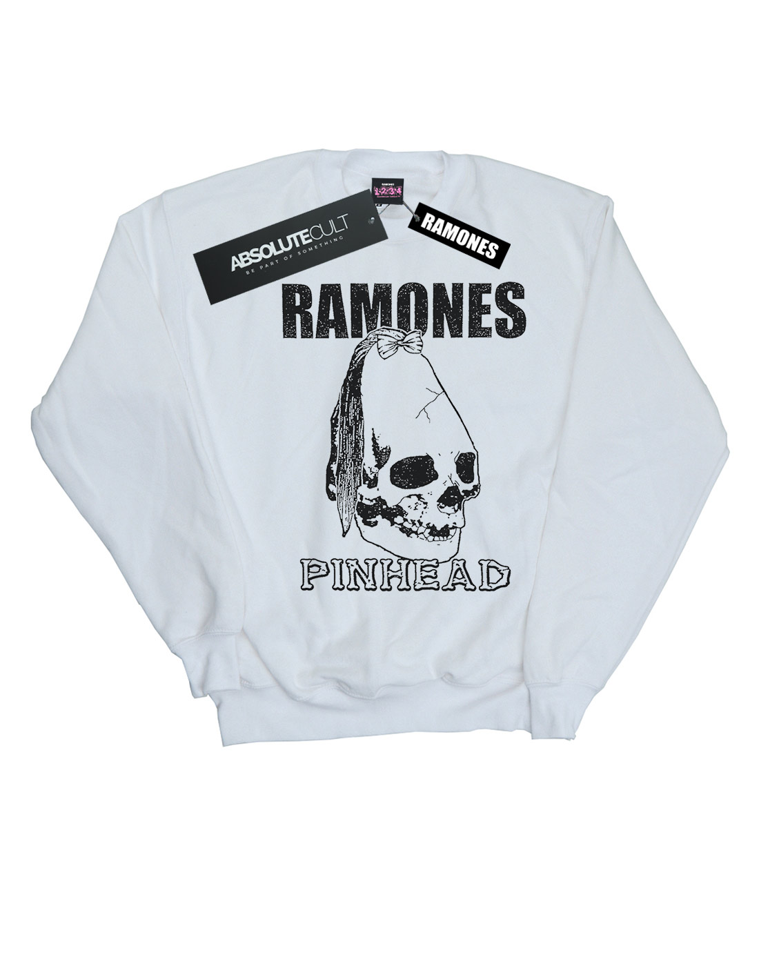 Ramones Boys Pinhead Skull Sweatshirt - Picture 5 of 11