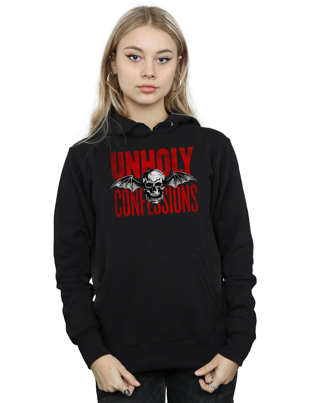 Absolute Cult Friends Girls Door Peephole Hoodie