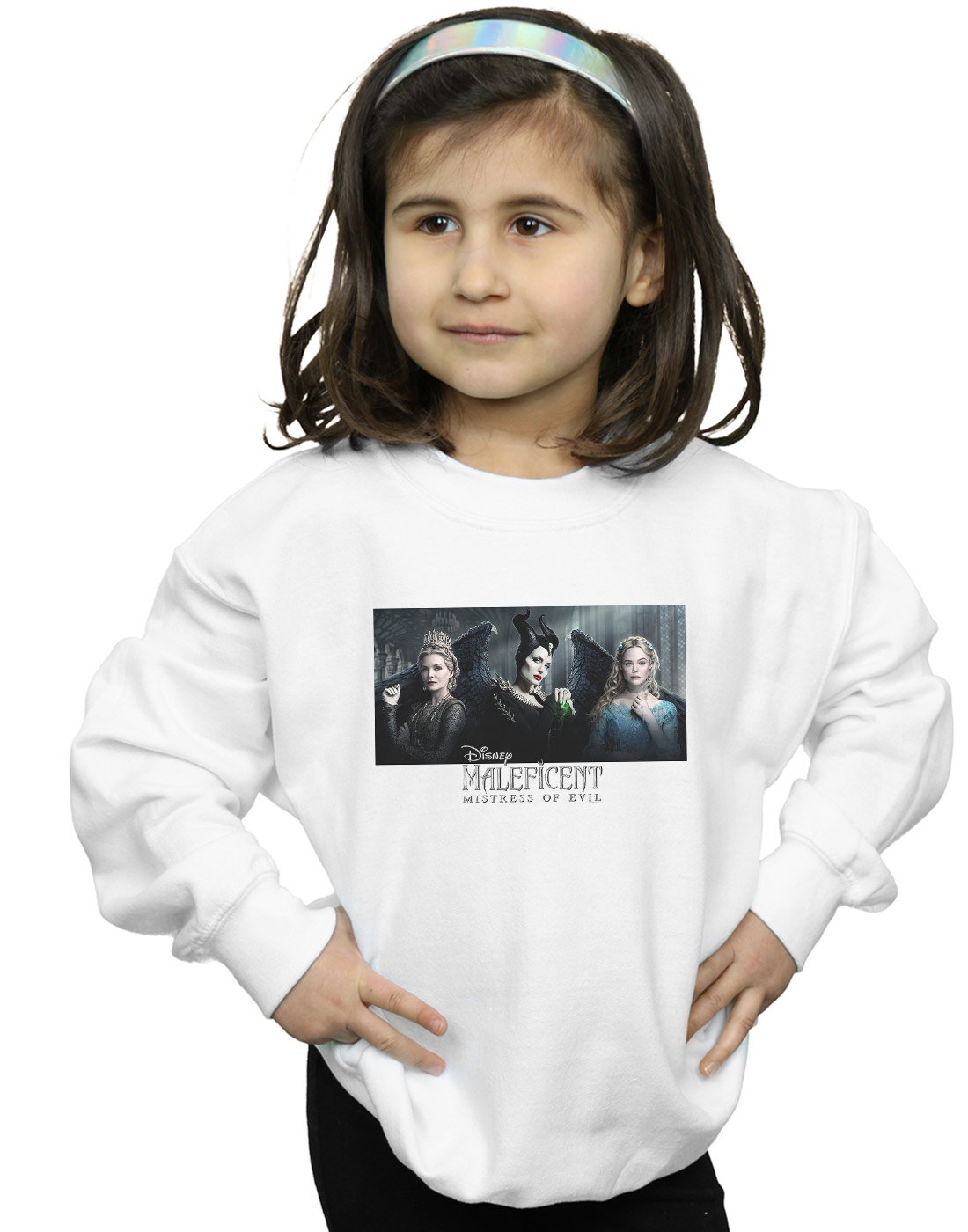 Disney Niñas Maleficent Mistress Of Evil Character Poster Camisa De - Imagen 4 de 7