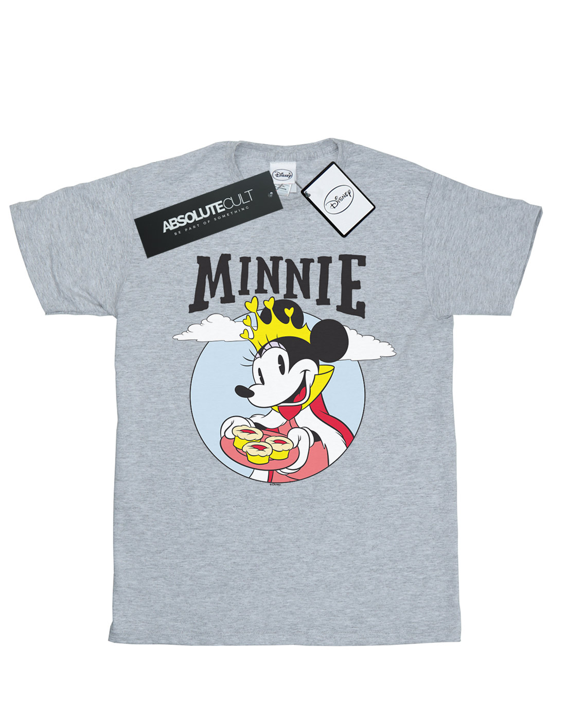 Disney Women/'s Minnie Mouse Whoosh Boyfriend Fit T-Shirt