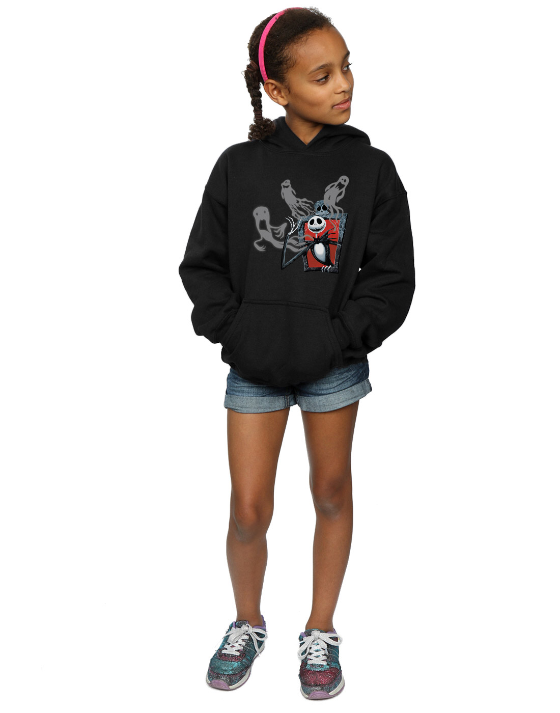 Disney Girls Nightmare Before Christmas Ghosts of Jack Hoodie