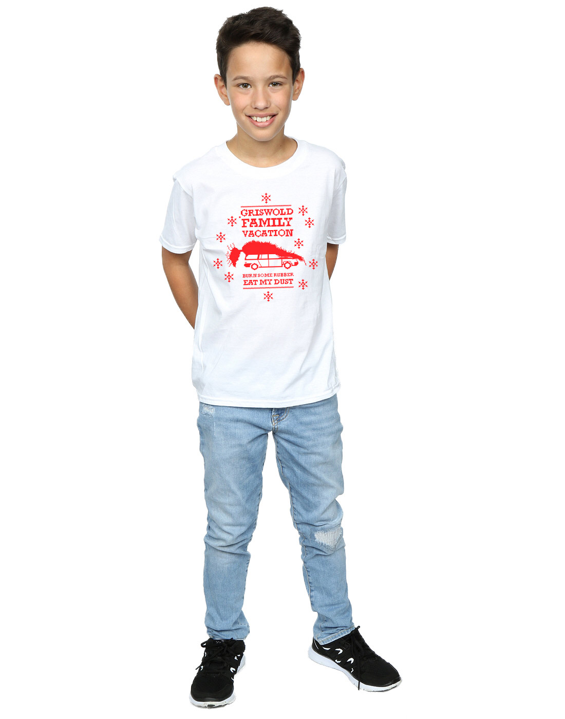 National Lampoons Christmas Vacation Boys Eat My Dust T-Shirt