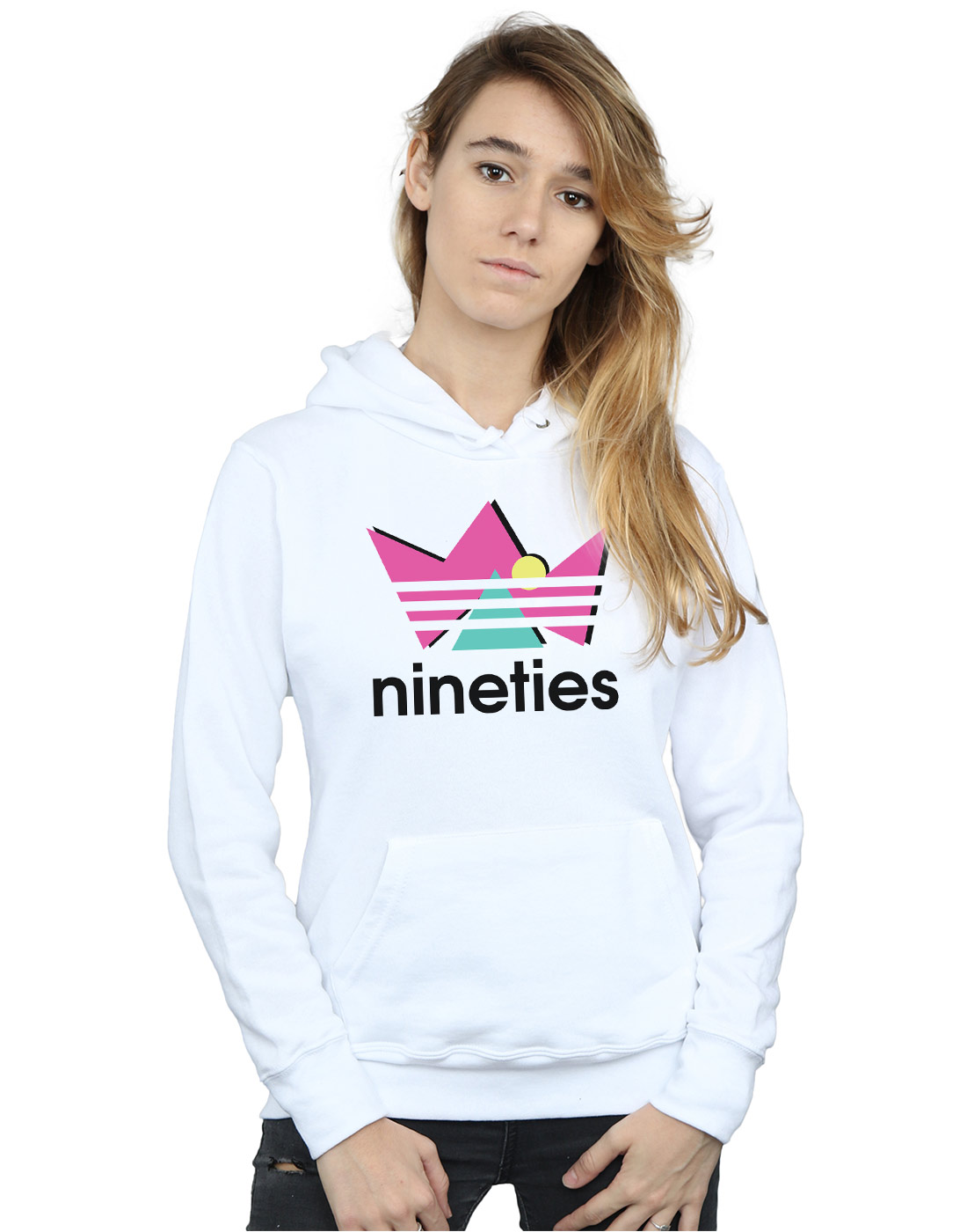 Ntesign Girls Nineties are Back Hoodie
