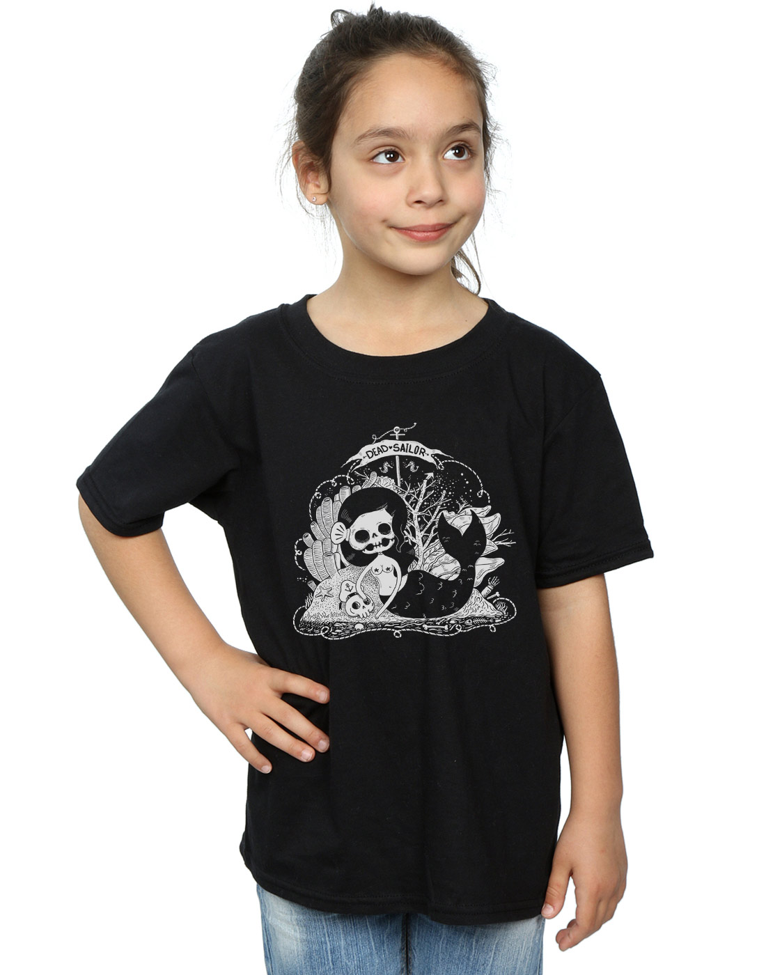 ABSOLUTECULT Drewbacca Girls Dead Pirate Sweatshirt
