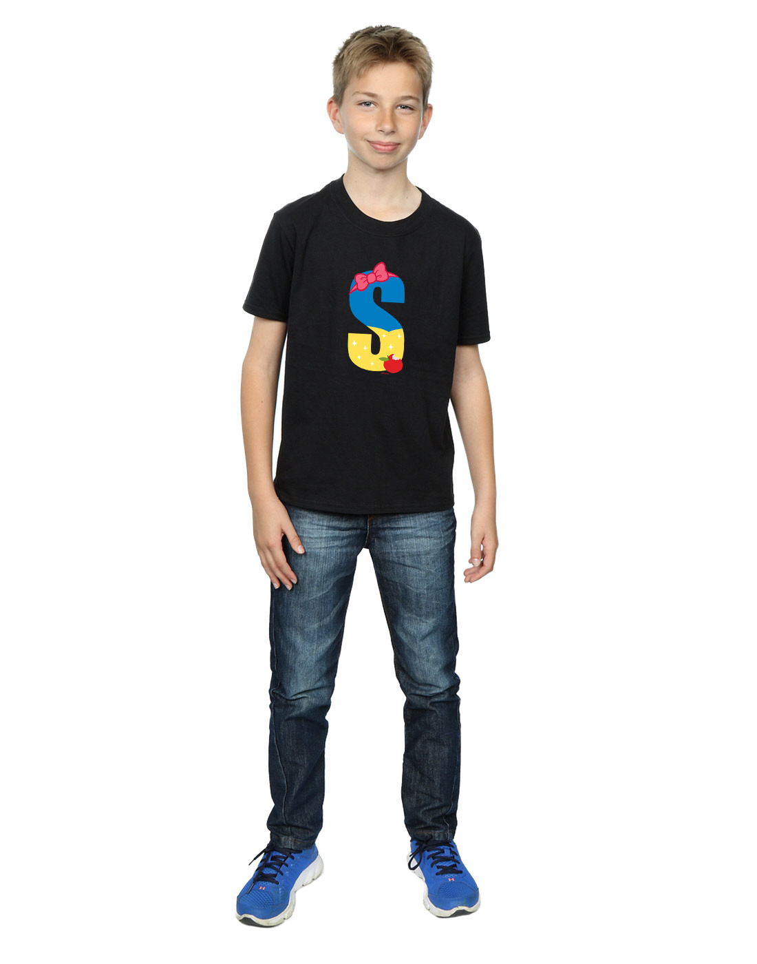 Disney Boys Alphabet S Is For Snow White T-Shirt - Picture 9 of 17