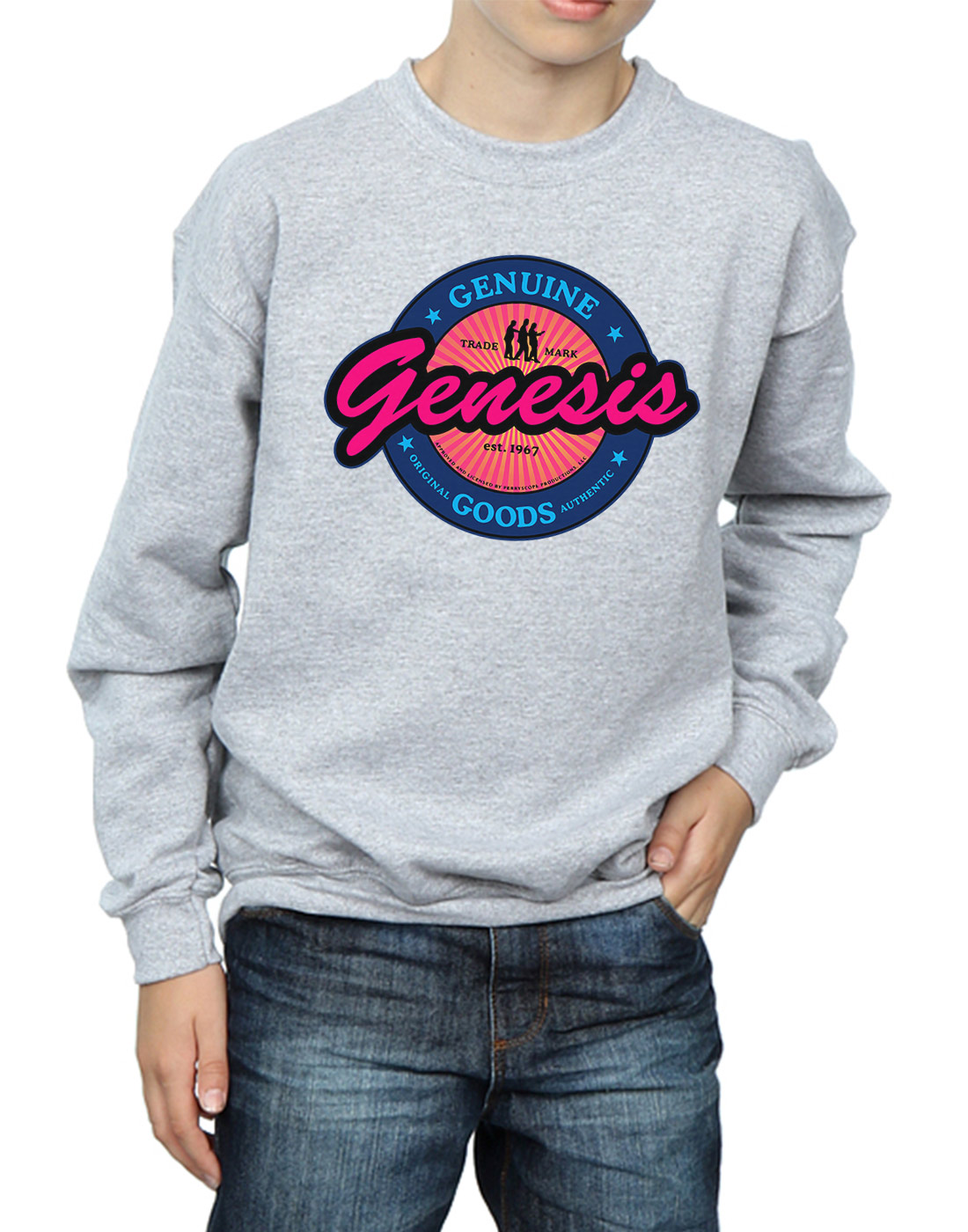 Genesis Boys Neon Logo Sweatshirt - Picture 12 of 13