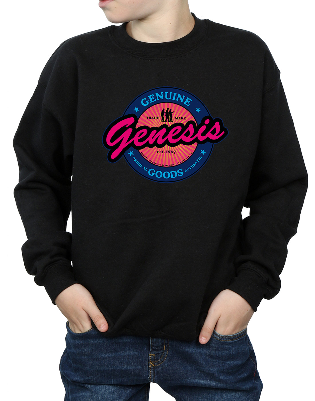 Genesis Boys Neon Logo Sweatshirt - Picture 8 of 13