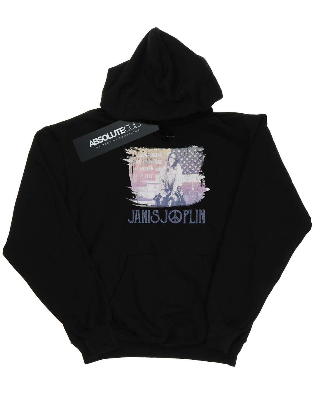 Janis Joplin Girls Stove Flag Hoodie - Picture 5 of 11