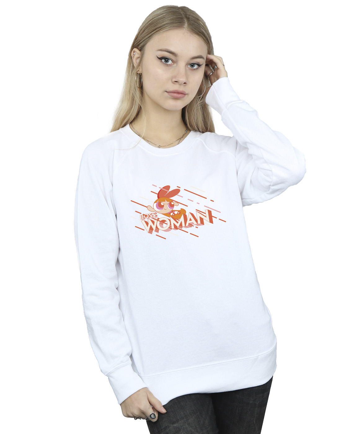 The Powerpuff Girls Damen Boss Woman Sweatshirt