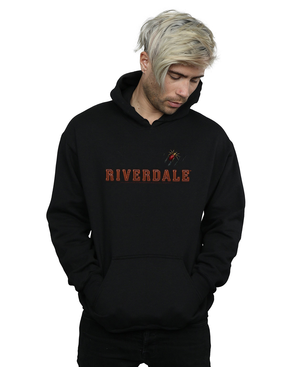Absolute Cult Riverdale Mens Spider Brooch Tank Top