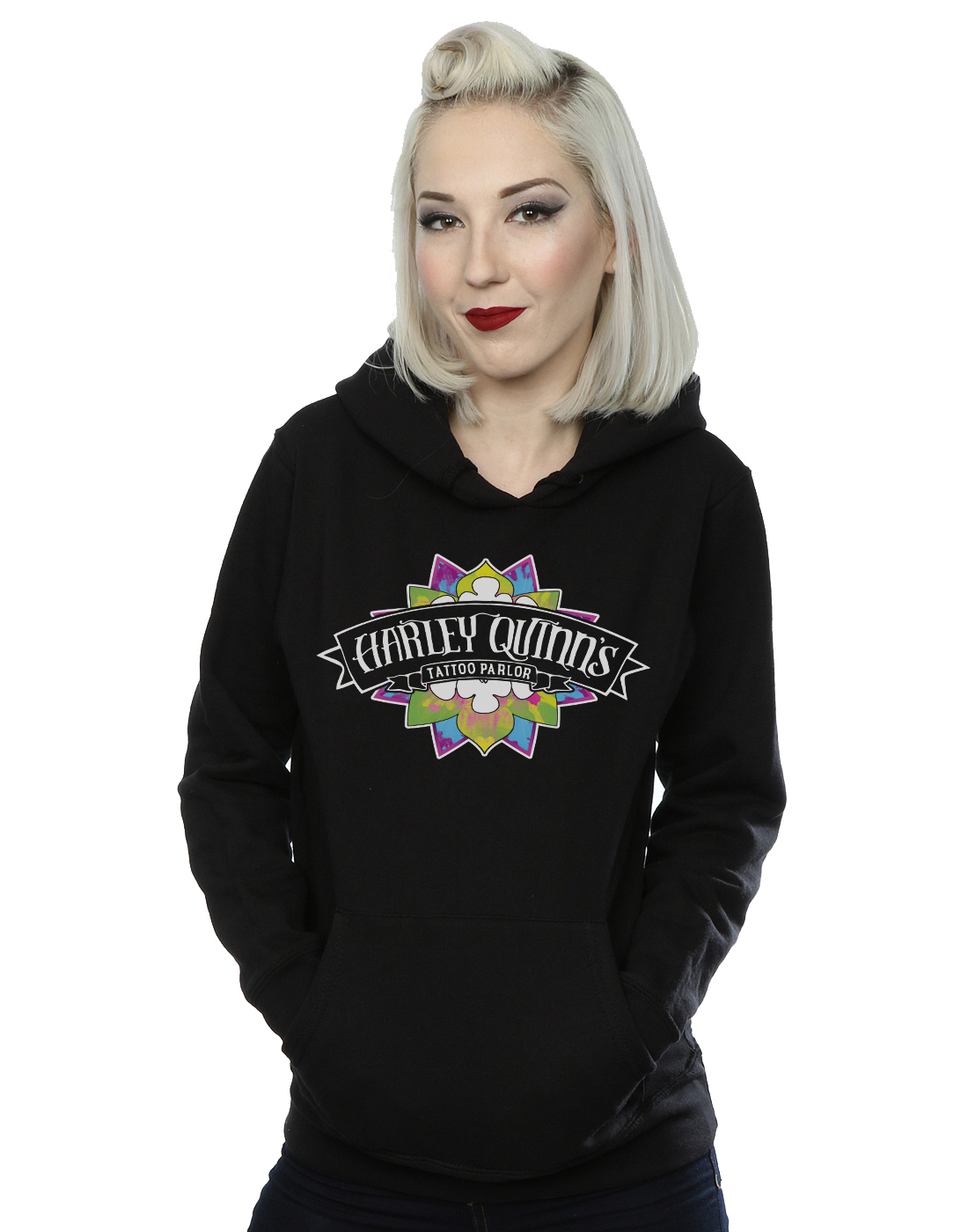 Squad Capuche Sweat Quinn Femme Harley Parlour Suicide Tattoo aP8qTww