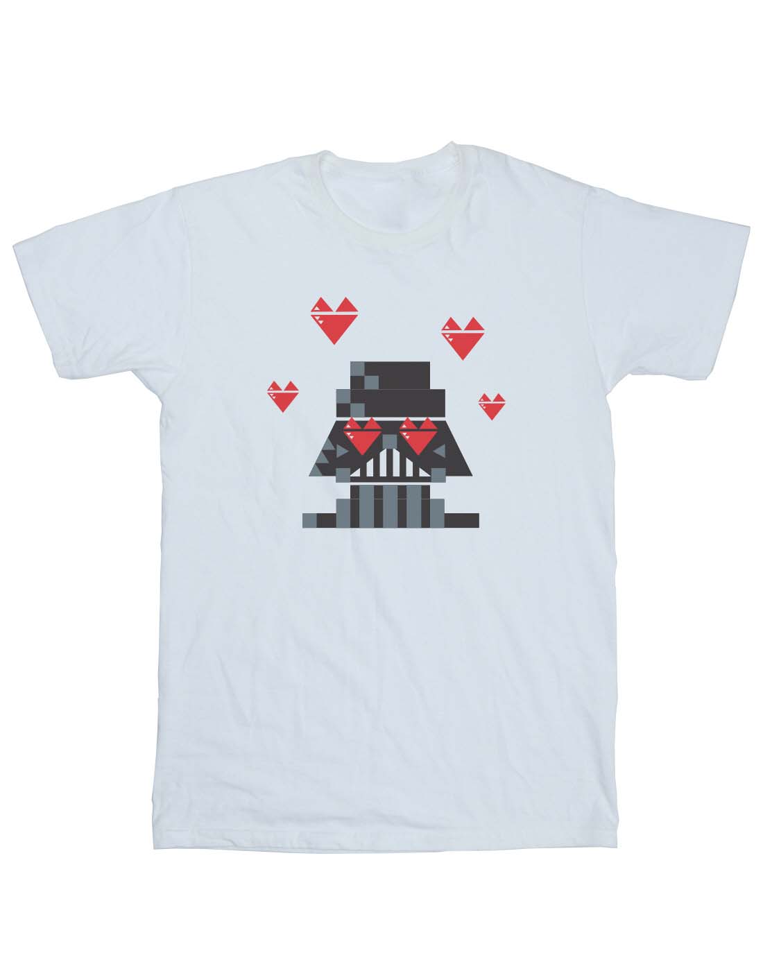 Star Wars Herren Valentines Vader In Love T-Shirt - Bild 7 von 7