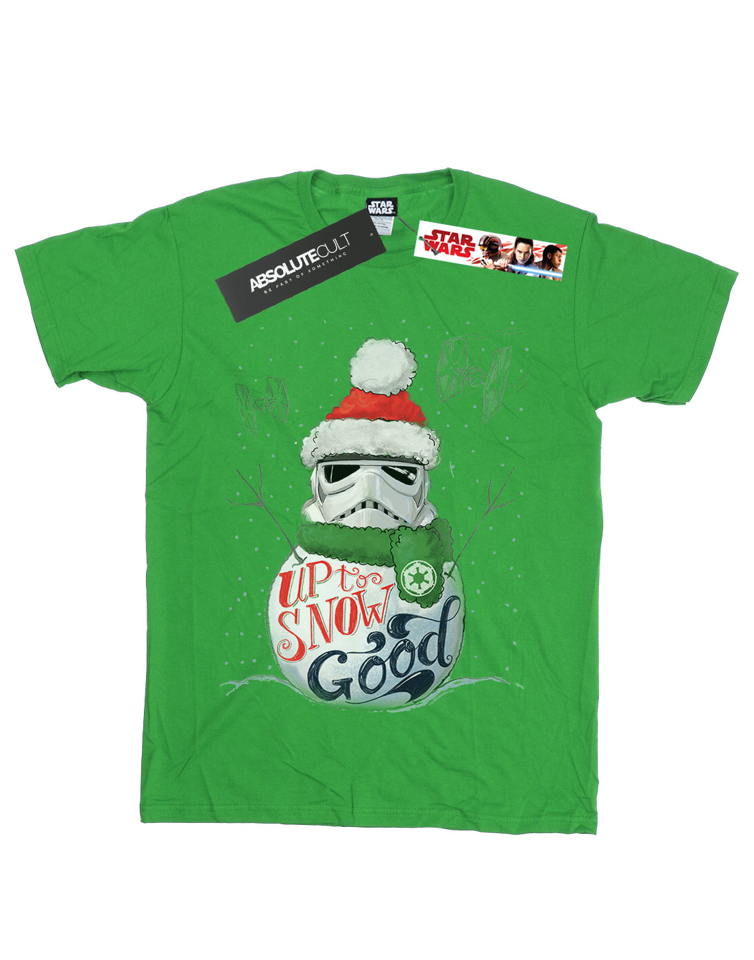 Star Wars Boys Stormtrooper Up To Snow Good T-Shirt - Picture 9 of 19