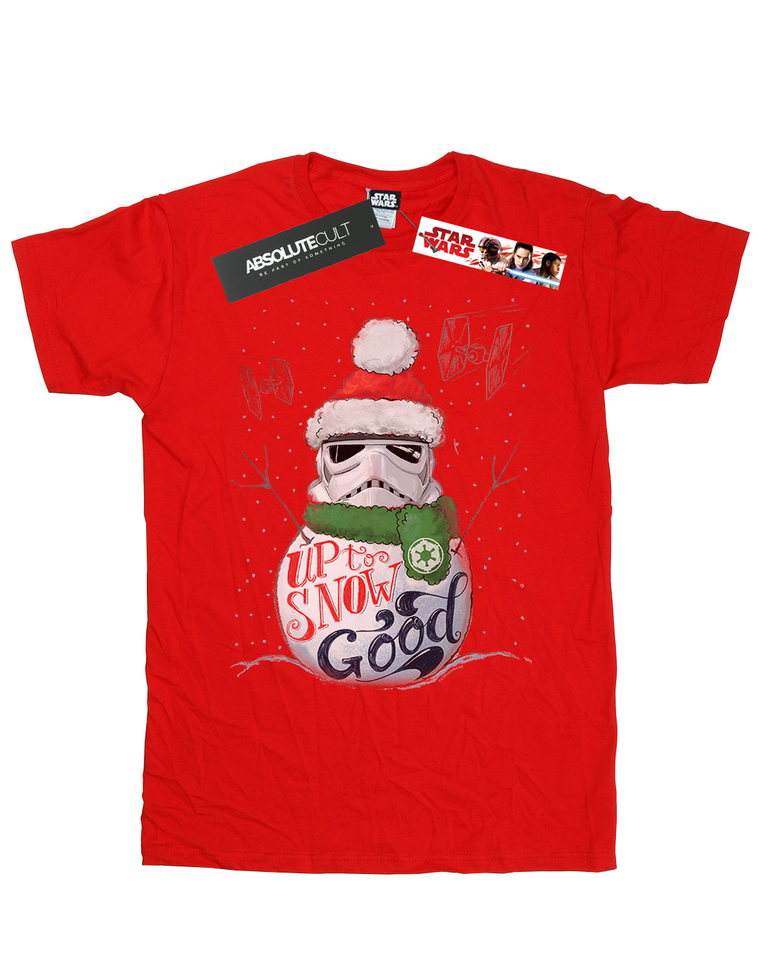 Star Wars Boys Stormtrooper Up To Snow Good T-Shirt - Picture 13 of 19