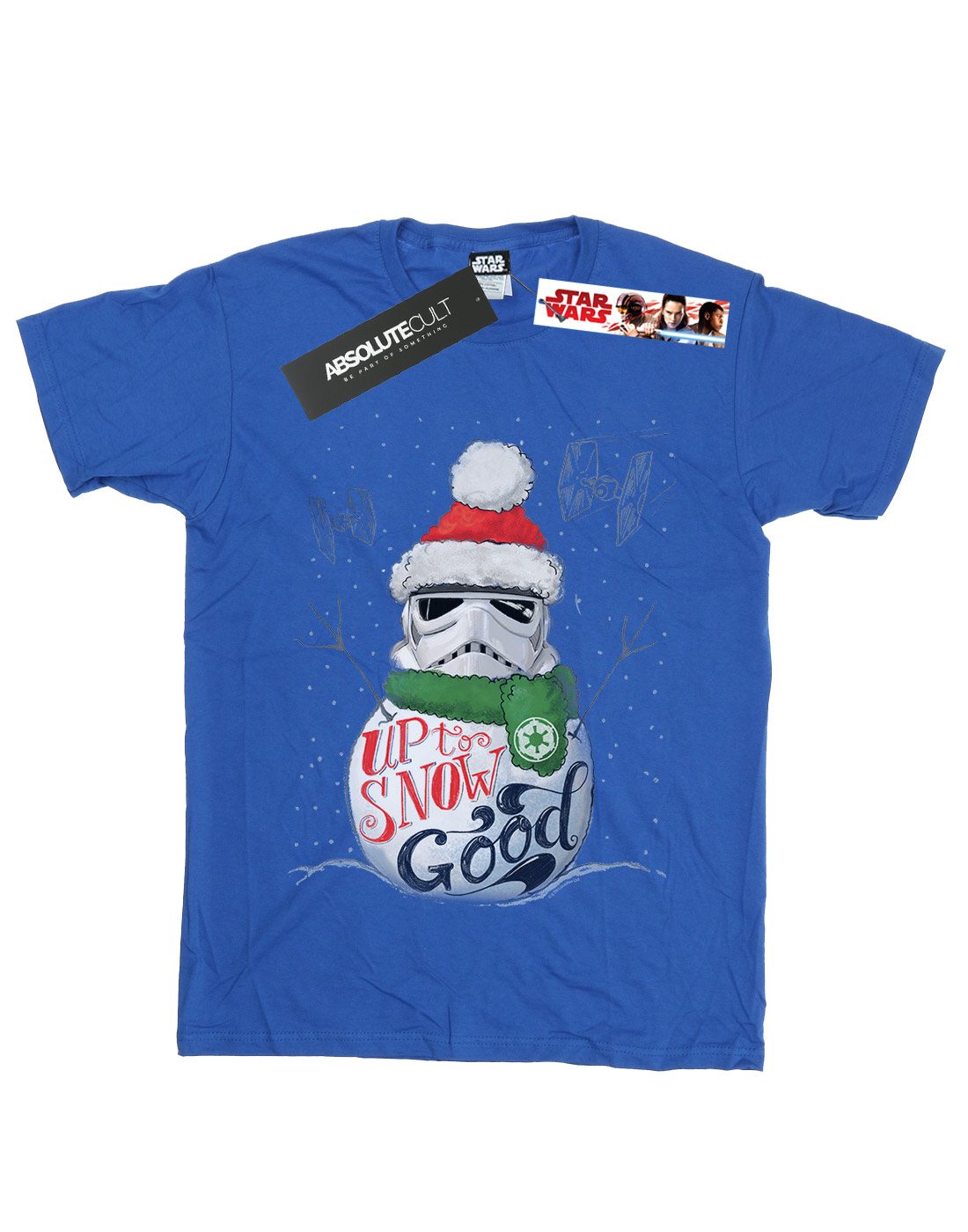 Star Wars Boys Stormtrooper Up To Snow Good T-Shirt - Picture 15 of 19