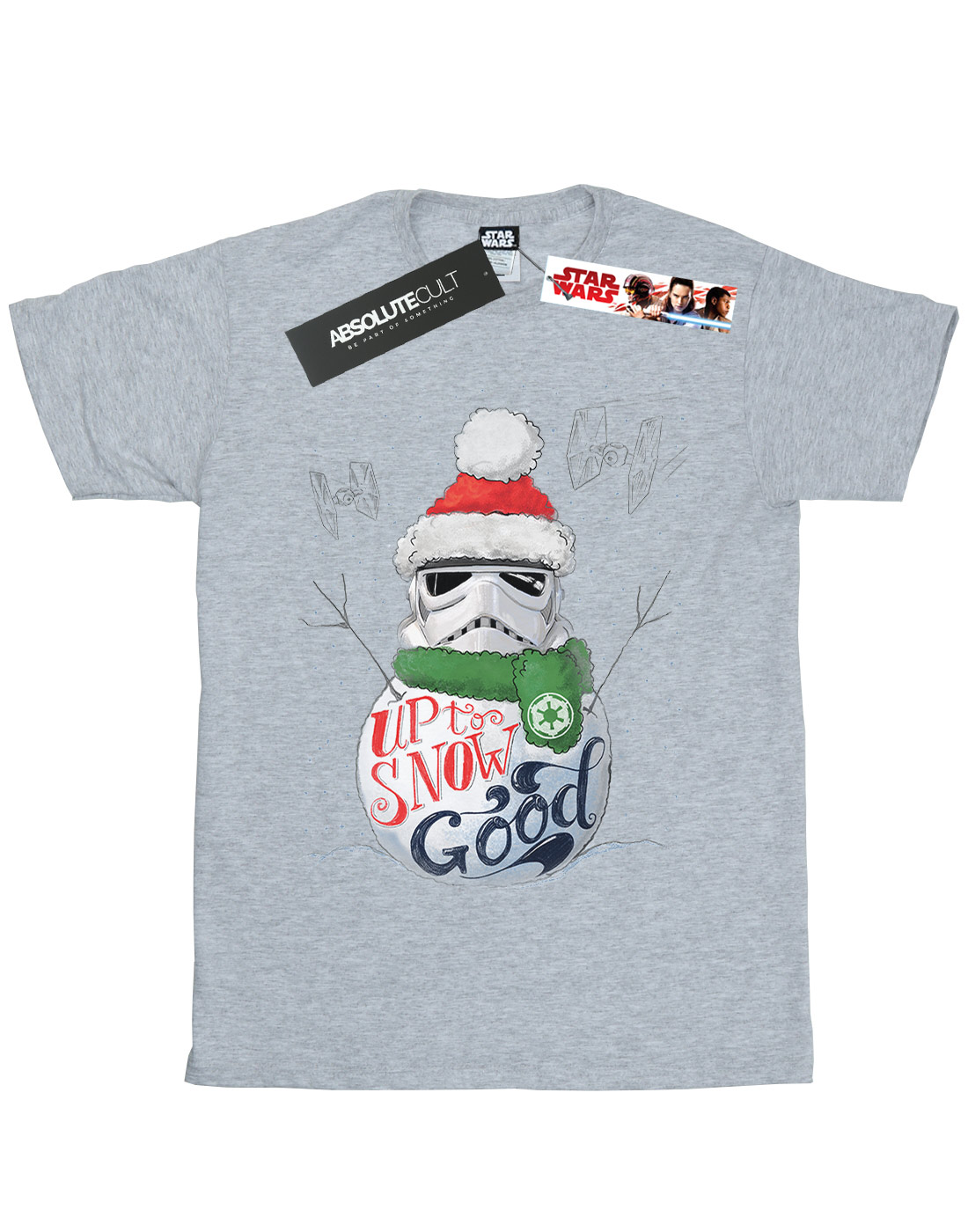 Star Wars Boys Stormtrooper Up To Snow Good T-Shirt - Picture 17 of 19