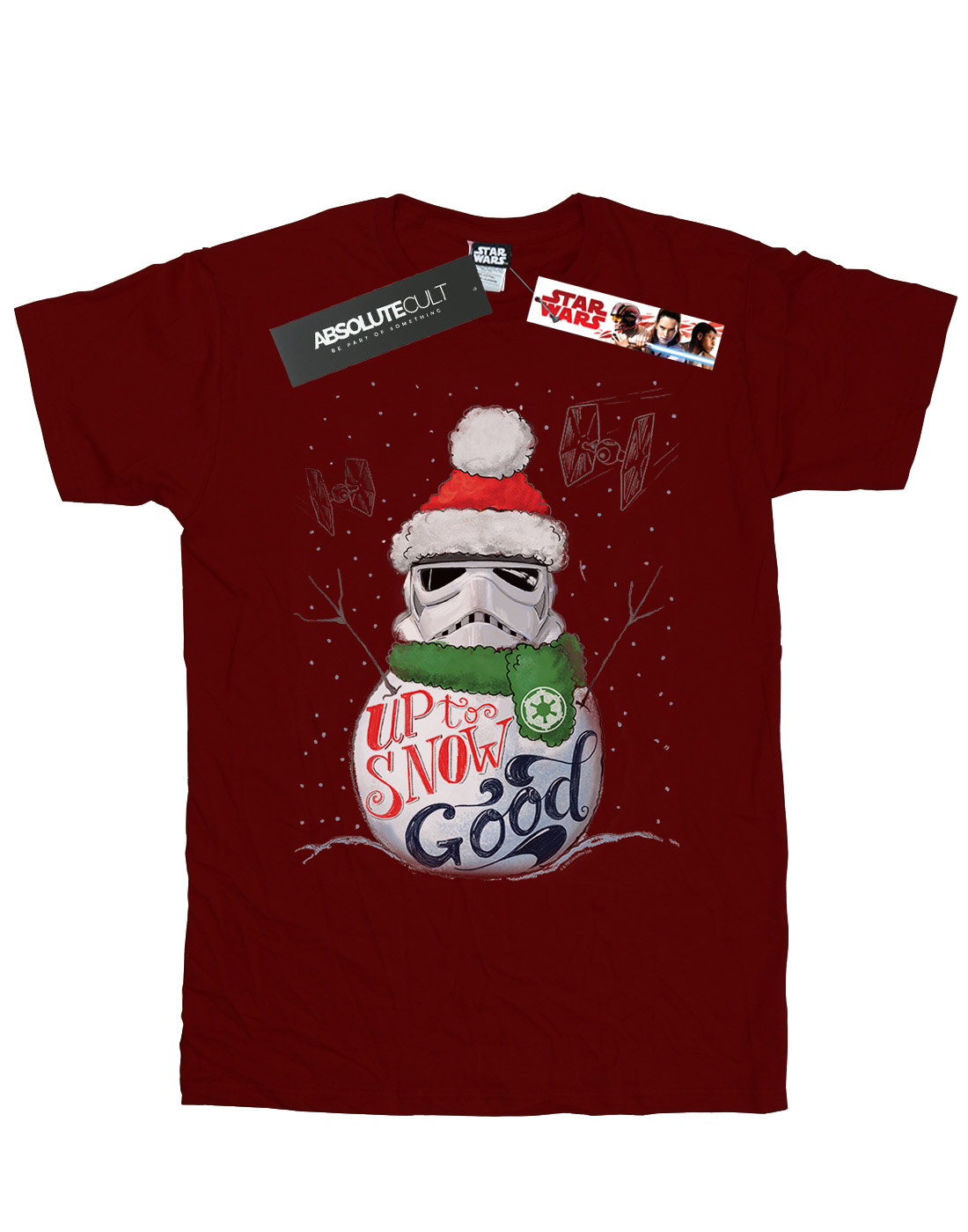 Star Wars Boys Stormtrooper Up To Snow Good T-Shirt - Picture 7 of 19
