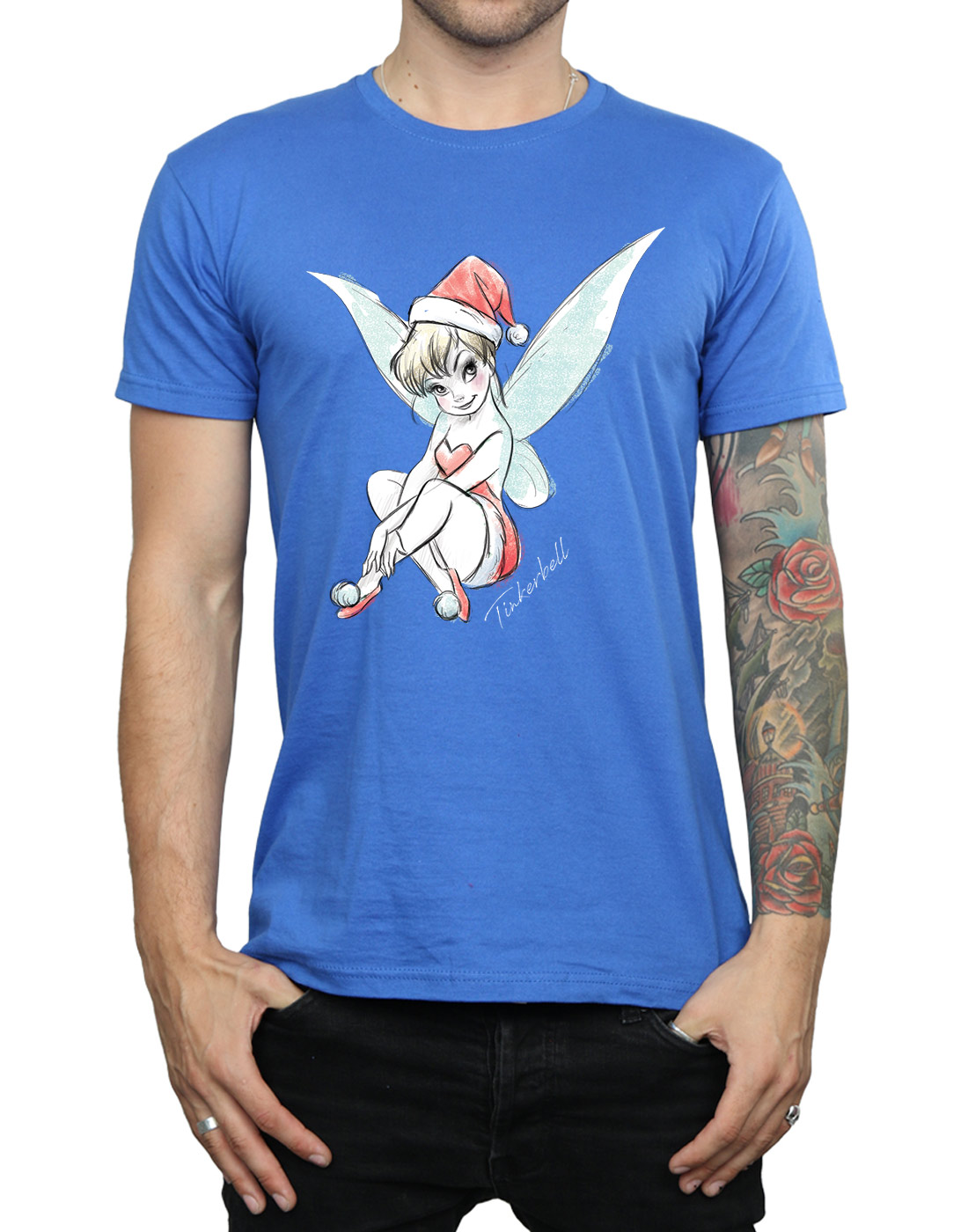 Disney Little Fairy Tinker Bell T-shirt Vest Tank Top Men Women Unisex 2475