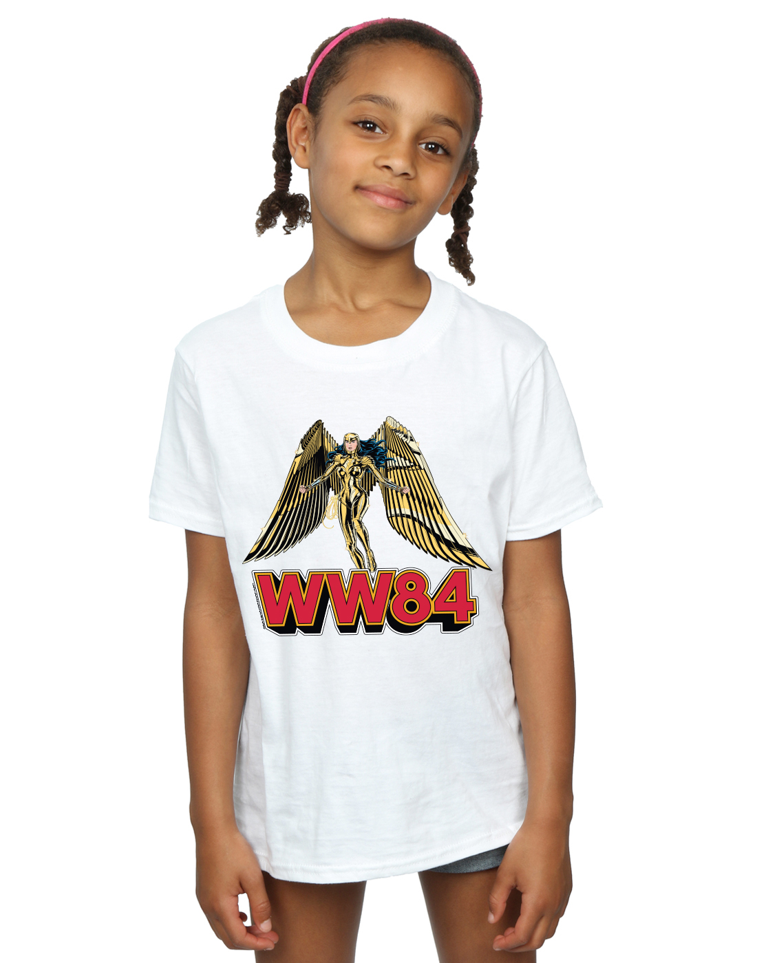 DC Comics Girls Wonder Woman 84 Standing Logo T-Shirt