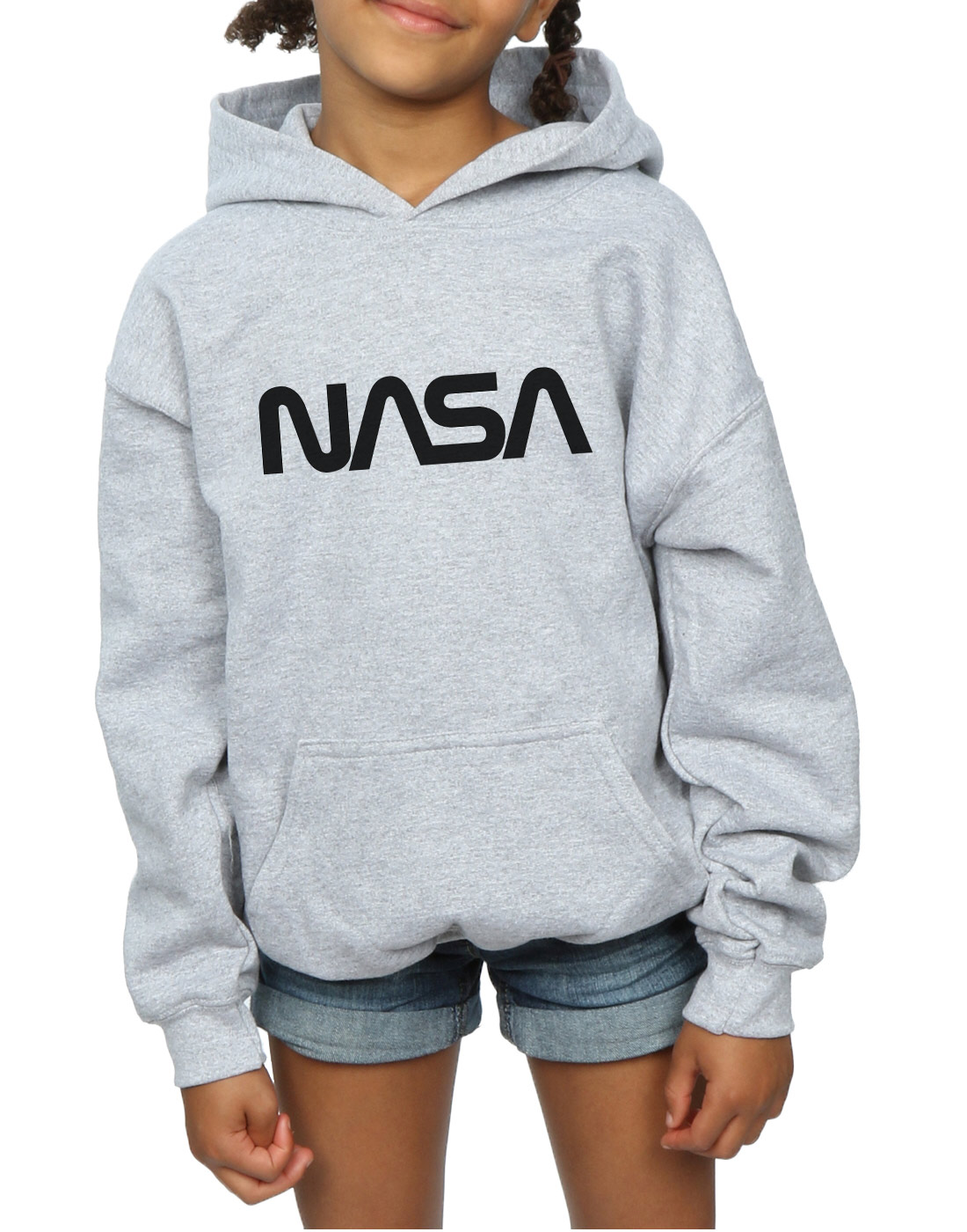 NASA Niñas Modern Logo Capucha - Imagen 13 de 18