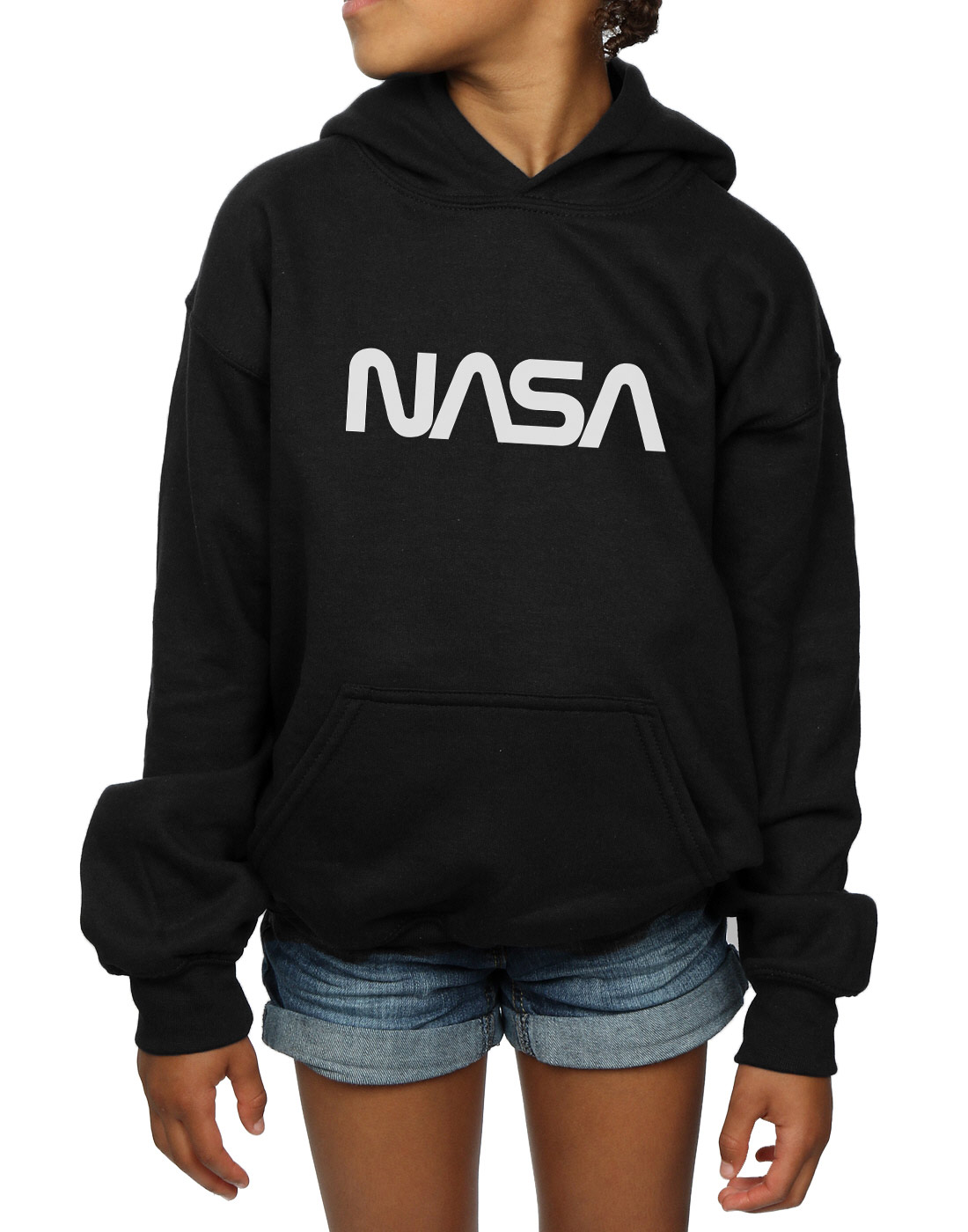 NASA Niñas Modern Logo Capucha - Imagen 17 de 18