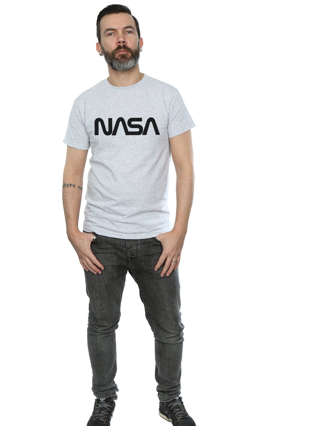 NASA Hombre Modern Logo Camiseta - Imagen 14 de 18