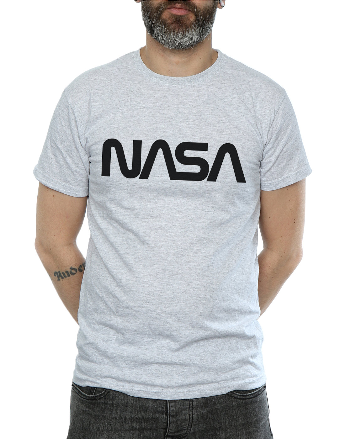 NASA Hombre Modern Logo Camiseta - Imagen 13 de 18