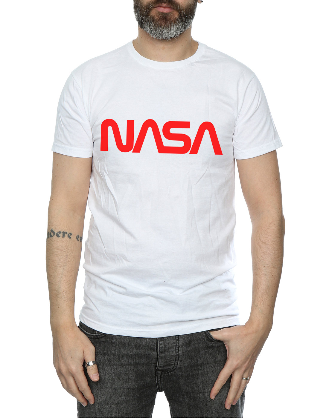 NASA Hombre Modern Logo Camiseta - Imagen 9 de 18