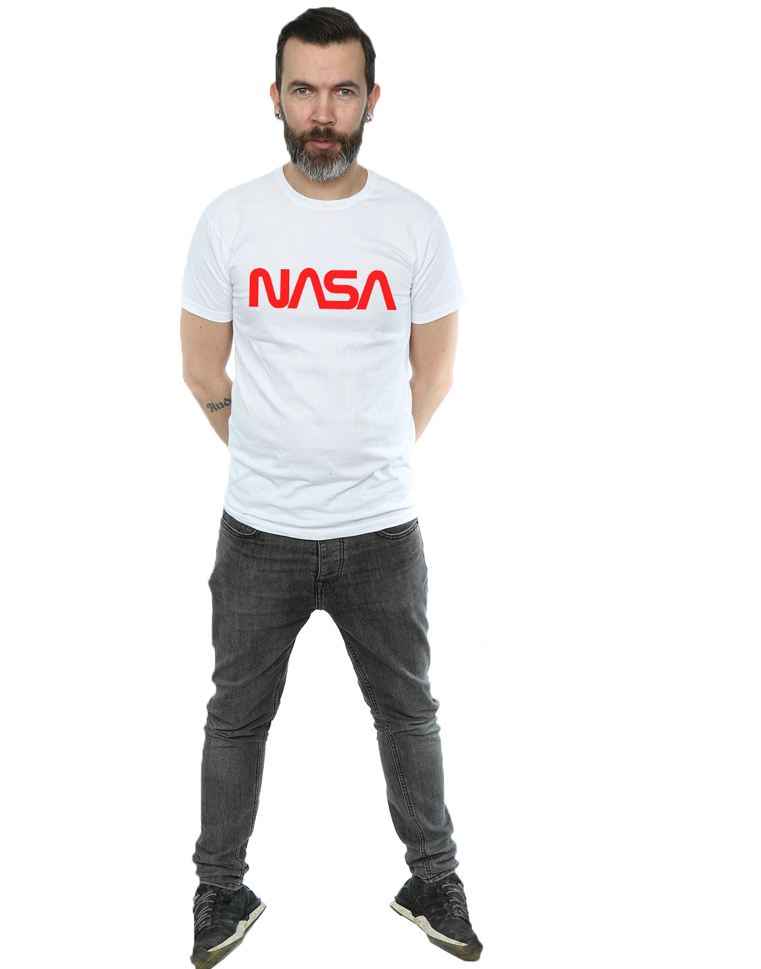 NASA Hombre Modern Logo Camiseta - Imagen 5 de 18