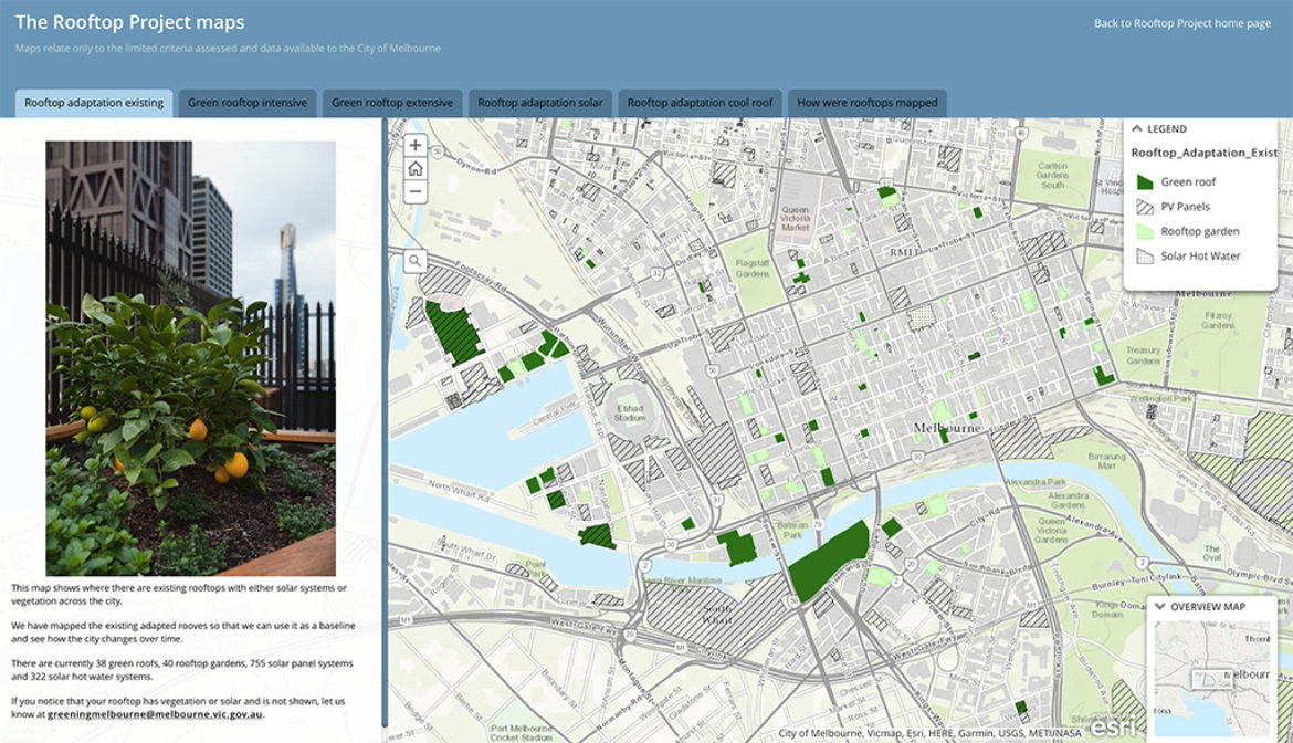 Acmbp Melbourne Urban Forest Map