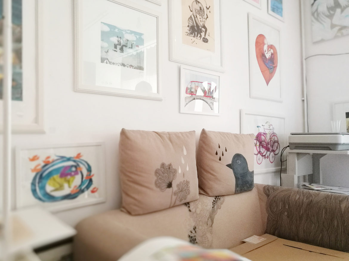 Colorhood Illustration Gallery Shop