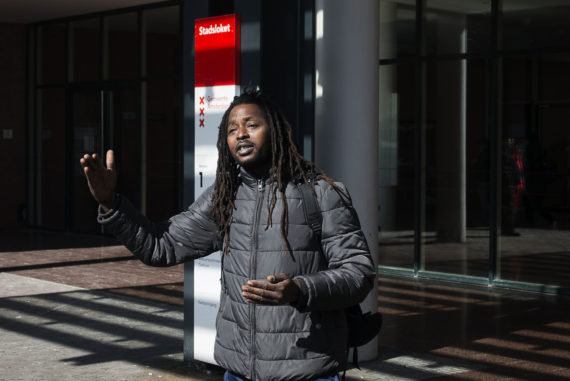 A City Made By People Amsterdam We Are Here Refugees1